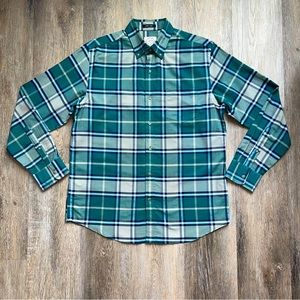 St. John’s Bay Easy Care plaid long sleeve shirt